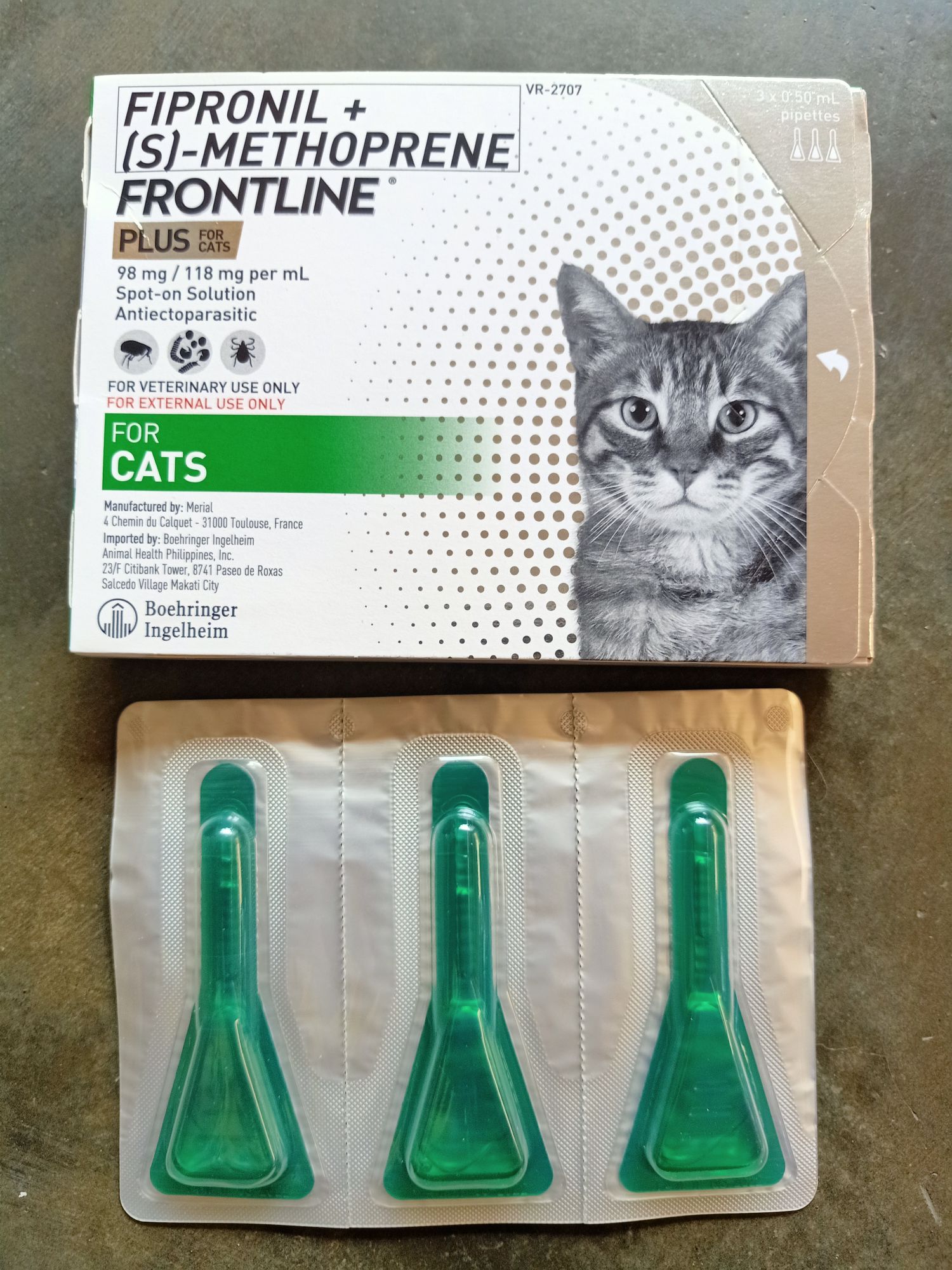 Frontline Plus Cats