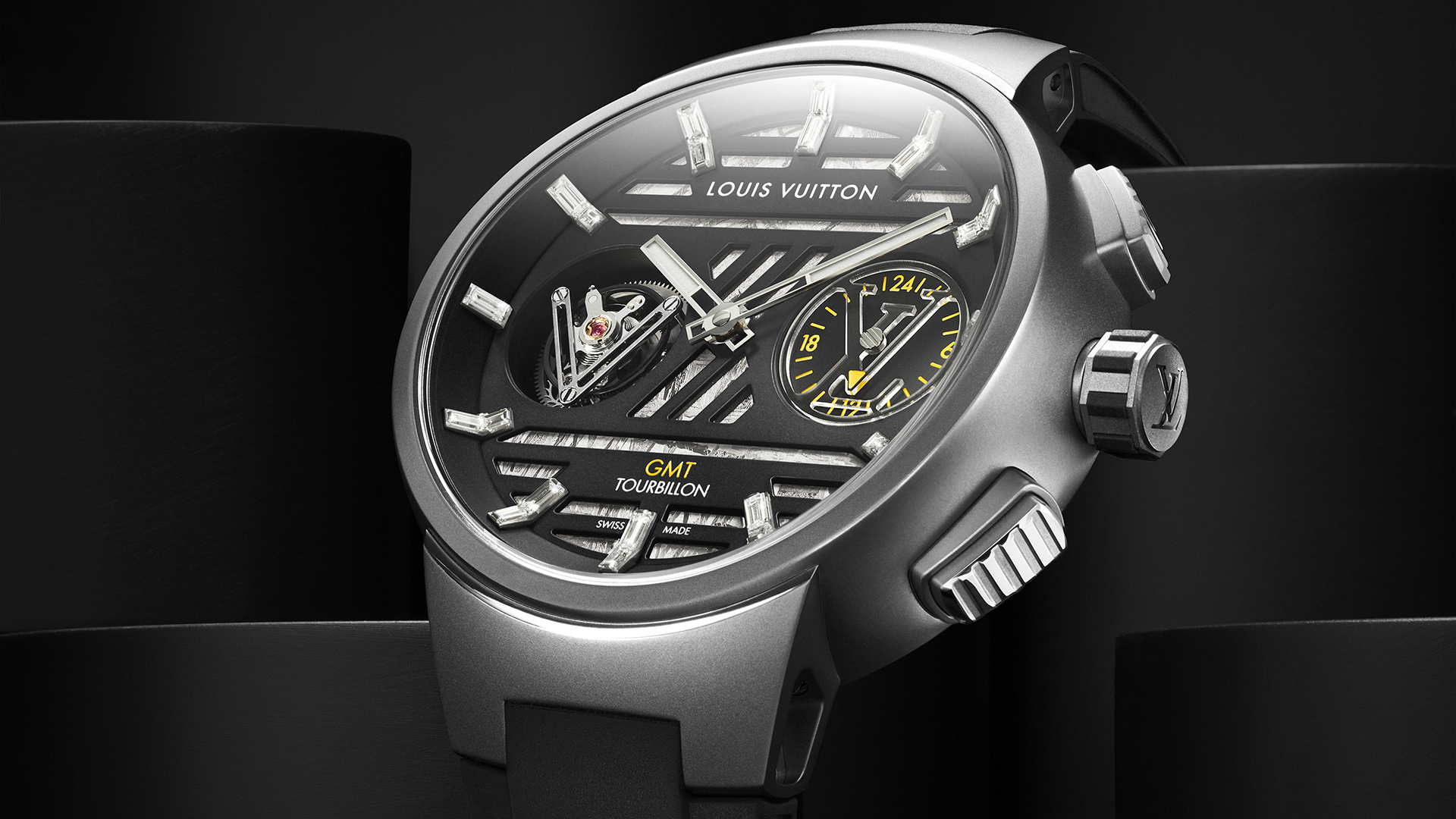 Louis Vuitton Gmt Tourbillion Watch