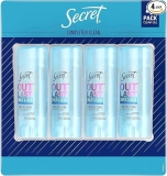 Secret Outlast Anti-Perspirant Deodorant Clear Gel Completely Clean - 2.7 Oz - 4 Adet
