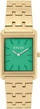 Breda Men's 'Virgil' Gold and Metal Bracelet Watch - 26 MM