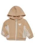 Emporio Armani Baby Boy's Logo Badge Zip-Up Hoodie