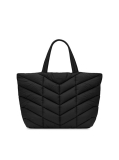 Saint Laurent Puffer Tote In Eco-Nylon