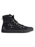 Balenciaga Paris High Top Sneakers With Piercings
