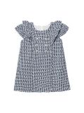 Janie and Jack Little Girl's & Girl's Ruffle-Trim Tweed Dress
