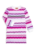Missoni Little Girl's & Girl's Chevron Sweatshirt Dress