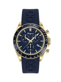 Ferragamo Urban Chrono Goldtone Stainless Steel & Silicone Watch
