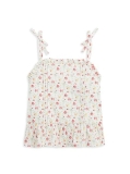 Polo Ralph Lauren Little Girl's & Girl's Linen Floral Sleeveless Top