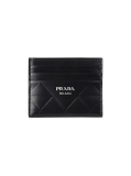 Prada Brushed Leather Credit Card Holder
