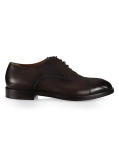 Zegna Leather Lace-Up Oxfords