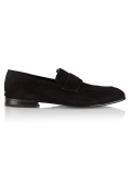 Zegna Lasola Suede Penny Loafers