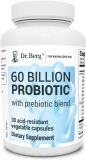 Dr. Berg's Probiotic Capsules with 60 Billion Probiotics for Digestive Health - 30 Kapsül