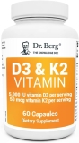 Dr. Berg D3 K2 Vitamin 5000 IU w/MCT Oil - 60 Kapsül