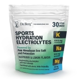 Dr. Berg Sports Hydration Electrolytes Powder w/More Salt (Pink Himalayan) - 30'lu Paket