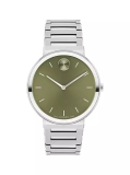 Movado Bold Horizon Stainless Steel Bracelet Watch/40MM
