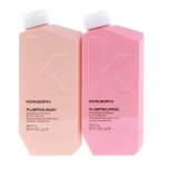 Kevin Murhpy Hair Therapy Plumping Wash and Rinse for Thinning Densifying Duo Set - 8.4 Fl Oz