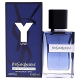 Yves Saint Laurent Y Live Eau De Toilette Intense Spray Fragrance for Men - 2 Fl Oz