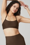 Alo Yoga Airlift Intrigue Bra - Espresso