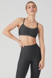 Alo Yoga Airlift Intrigue Bra - Anthracite