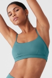 Alo Yoga Airlift Intrigue Bra - Teal Agate