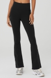 Alo Yoga Airbrush High Waist Bootcut Legging - Black