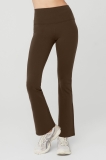 Alo Yoga Airbrush High Waist Bootcut Legging - Espresso