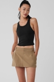 Alo Yoga Goddess Ribbed Go To Tank - Black