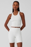 Alo Yoga Goddess Ribbed Go To Tank -