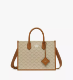 MCM Himmel Tote in Lauretos - Beige