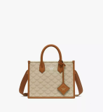 MCM Himmel Tote in Lauretos - Beige