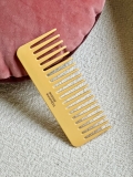 La Bonne Brosse The Saffron Yellow Acetate Detangling Comb