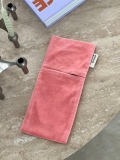 La Bonne Brosse Coral Orange Pouch