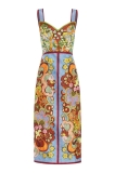 Alemais Dreamer Corset Midi Dress