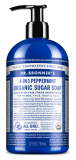 Dr. Bronner's - Organic Sugar Soaps - Peppermint - 12 Oz