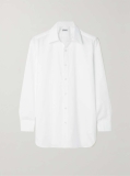 Charvet Cotton-Poplin Shirt - White