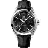 Omega Seamaster Aqua Terra 150M - 43 MM Steel On Leather Strap