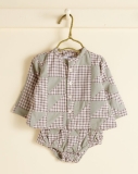 Baby Bode Wandering Lover Quilt Baby Set - Mint