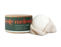 Kate McLeod Unscented Stone Solid Body Moisturizer - Starter Kit - Almond