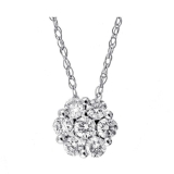 Tacori 1 CTW Diamond Bouquet Pendant