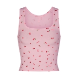 Skims Soft Lounge Tank - Cherry Blossom Print