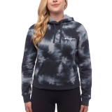 Champion Women's Hoodie - Grey Tie Dye