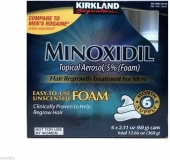 Kirkland Minoxilid Foam - 6 Months Supply