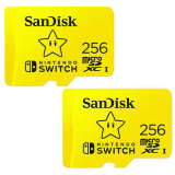 SanDisk 256GB microSDXC Card for the Nintendo Switch - 2 pack