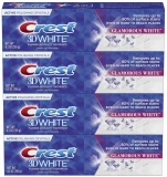 Crest Toothpaste 3D White Glamorous White - 4'lü Paket