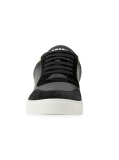 Burberry Stevie Check Leather & Canvas Sneakers