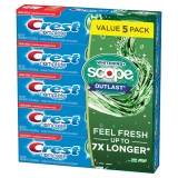 Crest Complete Whitening + Scope - 5'li Paket