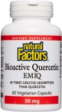 Natural Factors Bioactive Quercetin EMIQ - 60 Tablet