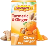 Emergen-C Citrus-Ginger Fizzy Drink Mix - 18 Paket