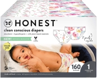 The Honest Company Clean Conscious Diapers - 160 Adet