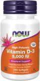 NOW Supplements Vitamin D3 5000 IU - 240 Tablet