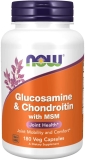NOW Supplements Glucosamine & Chondroitin - 180 Tablet